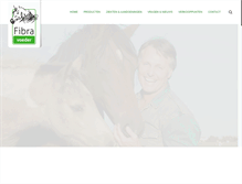 Tablet Screenshot of fibra-paardenvoeders.nl